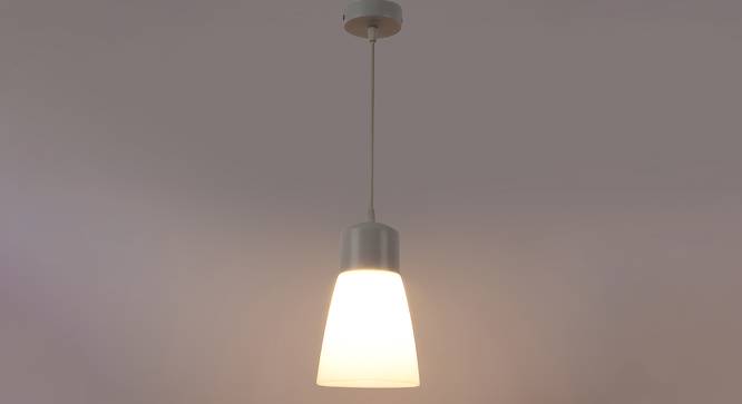 Maipú Hanging Light (White) by Urban Ladder - Front View Design 1 - 499972
