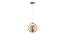 Clarence Hanging Light (Grey) by Urban Ladder - Front View Design 1 - 499979