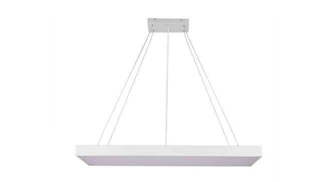Lucca Hanging Light (White & Brown) by Urban Ladder - Cross View Design 1 - 500091