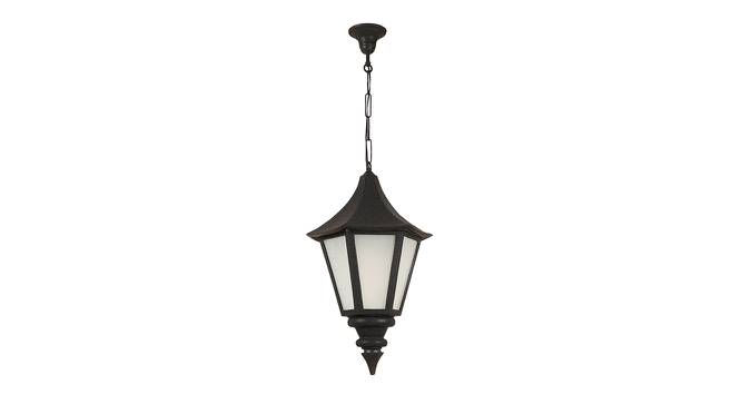 Petra Hanging Light (White & Brown) by Urban Ladder - Cross View Design 1 - 500198