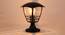 Tallulah Outdoor Light (Black Shade Color, Acrylic Shade Material, Yellow, Brown Glossy Marble Finish) by Urban Ladder - Front View Design 1 - 500292