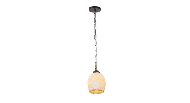 Amber Hanging Light (Off-White) by Urban Ladder - Front View Design 1 - 500387