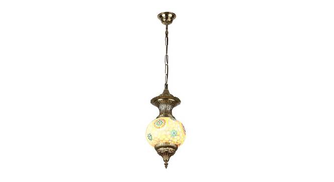 Mark Hanging Light (Antique Gold) by Urban Ladder - Front View Design 1 - 500390