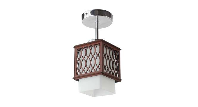 Neveah Ceiling Light (Brown) by Urban Ladder - Front View Design 1 - 500600