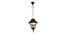 Aster Hanging Light (Graphite Black) by Urban Ladder - Front View Design 1 - 500680