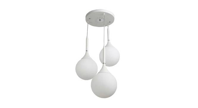 Zen Hanging Light (White) by Urban Ladder - Front View Design 1 - 500699