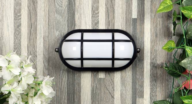 Elgin Outdoor Light (Grey, Black Shade Color, Acrylic Shade Material) by Urban Ladder - Front View Design 1 - 500901