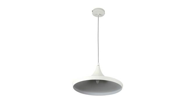 Rockwell Hanging Light (White) by Urban Ladder - Front View Design 1 - 501095
