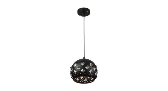 Amory Hanging Light (Black & Gold) by Urban Ladder - Front View Design 1 - 501100