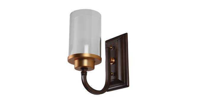 Sylvie Outdoor Light (Brown & Gold, Acrylic Shade Material, Brown, Gold Shade Color) by Urban Ladder - Front View Design 1 - 501123