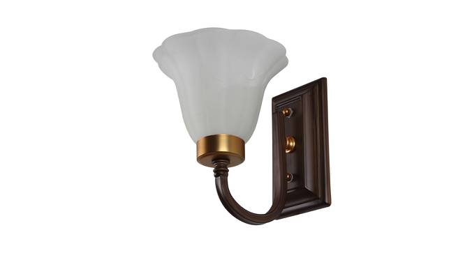 Marcello Outdoor Light (Brown & Gold, Acrylic Shade Material, Brown, Gold Shade Color) by Urban Ladder - Front View Design 1 - 501129