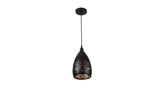 Oriana Hanging Light (Black & Gold) by Urban Ladder - Front View Design 1 - 501201