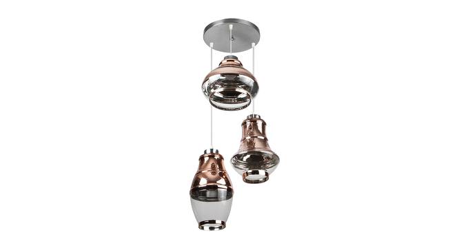 West Hanging Light (Chrome, Copper) by Urban Ladder - Front View Design 1 - 501202