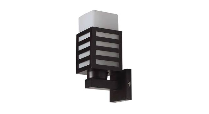 Tallon Outdoor Light (Black, Acrylic Shade Material, Dark Wood Shade Color) by Urban Ladder - Front View Design 1 - 501306