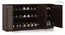 Bennis Shoe Cabinet (Dark Walnut Finish, 18 Pair Capacity) by Urban Ladder - Storage Image - 510399