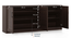 Bennis Shoe Cabinet (Dark Walnut Finish, 21 Pair Capacity) by Urban Ladder - Storage Image Dimension - 510402