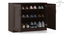 Bennis Shoe Cabinet (Dark Walnut Finish, 12 Pair Capacity) by Urban Ladder - Storage Image - 510403