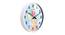 Tom White Plastic Round Wall Clock (White) by Urban Ladder - Front View Design 1 - 510668