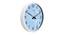 Melvin White Plastic Round Wall Clock (White) by Urban Ladder - Front View Design 1 - 513015