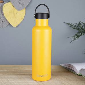 Bottles And Flasks Design Aspen Yellow Stainless Steel 740ml Water Bottle (Yellow)