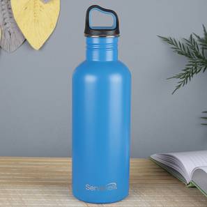 Bottles And Flasks Design April Blue Stainless Steel 1000ml Water Bottle (Blue)