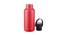 Orion Red Stainless Steel 500ml Water Bottle (Red) by Urban Ladder - Design 2 Side View - 515042