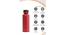Orion Red Stainless Steel 500ml Water Bottle (Red) by Urban Ladder - Design 1 Close View - 515056