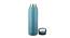Drake Blue Stainless Steel 400ml Water Bottle (Blue) by Urban Ladder - Design 1 Side View - 515124