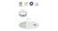 Arlington White Melamine Dinner Set - Set of 24 (White, Set Of 24 Set) by Urban Ladder - Design 1 Dimension - 515747