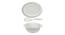 Dallas White Melamine Dinner Set - Set of 31 (White, Set Of 31 Set) by Urban Ladder - Design 1 Side View - 515823