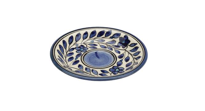 Eliseo Small Cookie Plates Set- Set of 4 (Blue, Set Of 4 Set) by Urban Ladder - Front View Design 1 - 516153