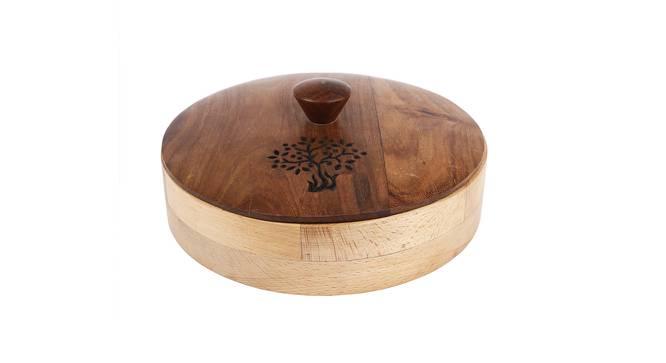 Thorn Chapati Box/Casserole (Brown, Set of 1 Set) by Urban Ladder - Cross View Design 1 - 516426