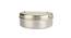 Atlanta Chapati Box/Casserole with Hammered Gold Lid (Silver, Set of 1 Set) by Urban Ladder - Front View Design 1 - 516443