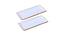 Rio Snacks/ Kabab Serving Platter/ Dish Set - Set of 2 (White, Set Of 2 Set) by Urban Ladder - Cross View Design 1 - 516535