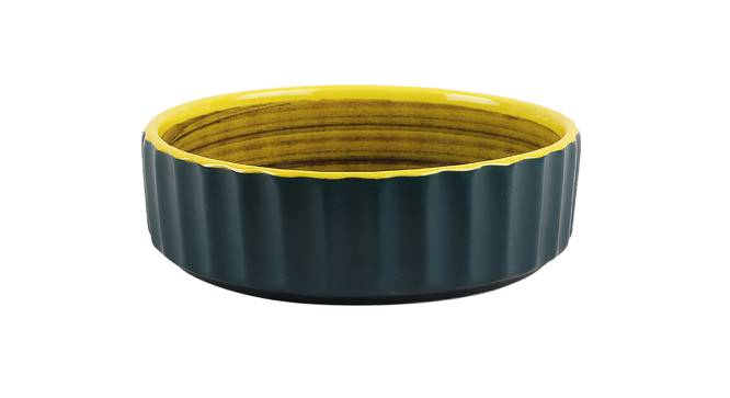 Alvine Serving Bowl (Green, Set of 1 Set) by Urban Ladder - Cross View Design 1 - 516537