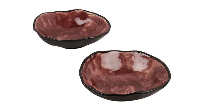 Ayonna  Bowls - Set of 2 (Black, Set Of 2 Set) by Urban Ladder - Front View Design 1 - 516941
