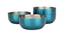 Linnea Snack/Soup Bowls/ Curry Bowls - Set of 4 (Blue, Set Of 4 Set) by Urban Ladder - Cross View Design 1 - 517024