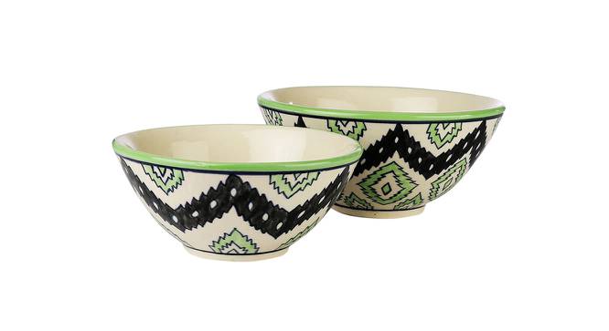 Alvyn Serving Bowls - Set of 2 (Set Of 2 Set, Multicolor) by Urban Ladder - Cross View Design 1 - 517213