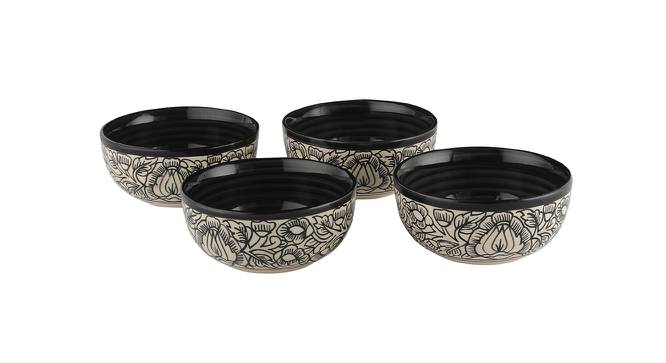 Hollis Soup/Cereal/Snacks Bowls - Set of 4 (White, Set Of 4 Set) by Urban Ladder - Front View Design 1 - 517231
