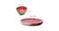 Enoch  Serving Plate with Bowl (Red, Set Of 2 Set) by Urban Ladder - Design 1 Dimension - 517505