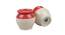 Lalani Handi Ceramic Salt n Pepper Set (Red) by Urban Ladder - Design 1 Side View - 517549
