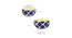 Ianthe Serving Bowls - Set of 2 (Blue, Set Of 2 Set) by Urban Ladder - Design 1 Dimension - 517570