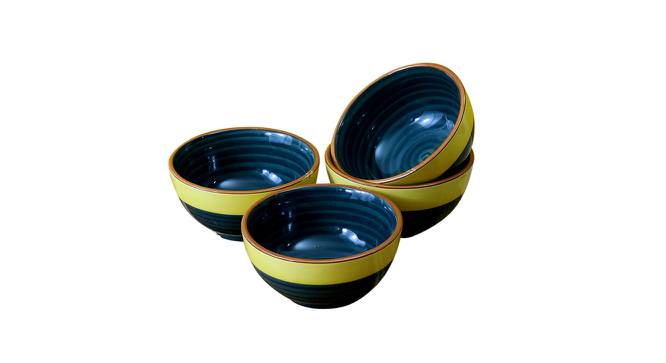 Shayleen Curry/ Veg Bowls Set - Set of 4 (Set Of 4 Set, Multicolor) by Urban Ladder - Cross View Design 1 - 517803