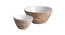 Aubre Serving Bowls - Set of 2 (White, Set Of 2 Set) by Urban Ladder - Design 1 Side View - 517838