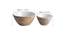 Aubre Serving Bowls - Set of 2 (White, Set Of 2 Set) by Urban Ladder - Design 1 Dimension - 517879