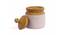Luwana Pickle Jars/ Martbans/ Barnis Set -Set of 2 (Brown) by Urban Ladder - Front View Design 1 - 517926