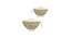 Alveena Serving Bowls - Set of 2 (Yellow, Set Of 2 Set) by Urban Ladder - Design 1 Dimension - 518175