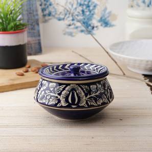Serveware Design Armina Handi Serving Bowl (Blue, Set of 1 Set)