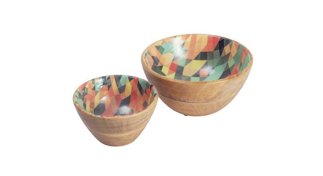 Elwin Serving Bowls Set- Set of 2 (Set Of 2 Set, Multicolor) by Urban Ladder - Cross View Design 1 - 518502