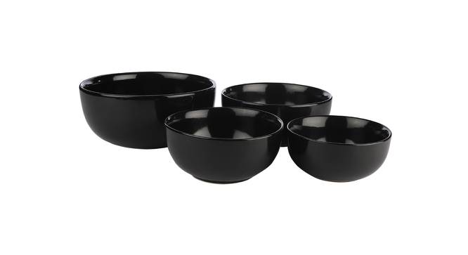 Alfreda Serving Bowls - Set of 4 (Black, Set Of 4 Set) by Urban Ladder - Cross View Design 1 - 518503